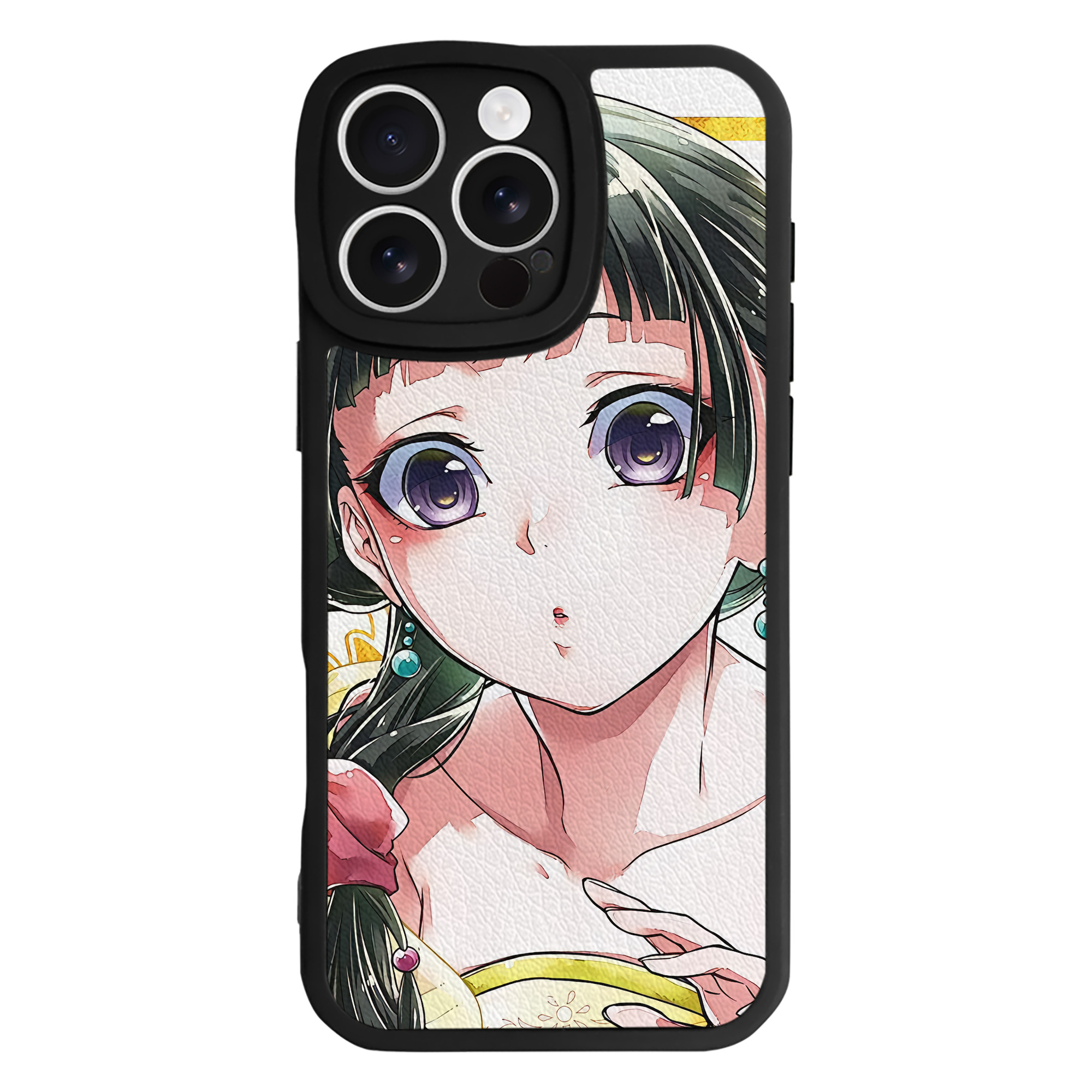 薬屋のひとりごと The Apothecary Diaries 【iPhone 16シリーズ対応】シリコンスマホケース（レザー調） 材質：シリコン